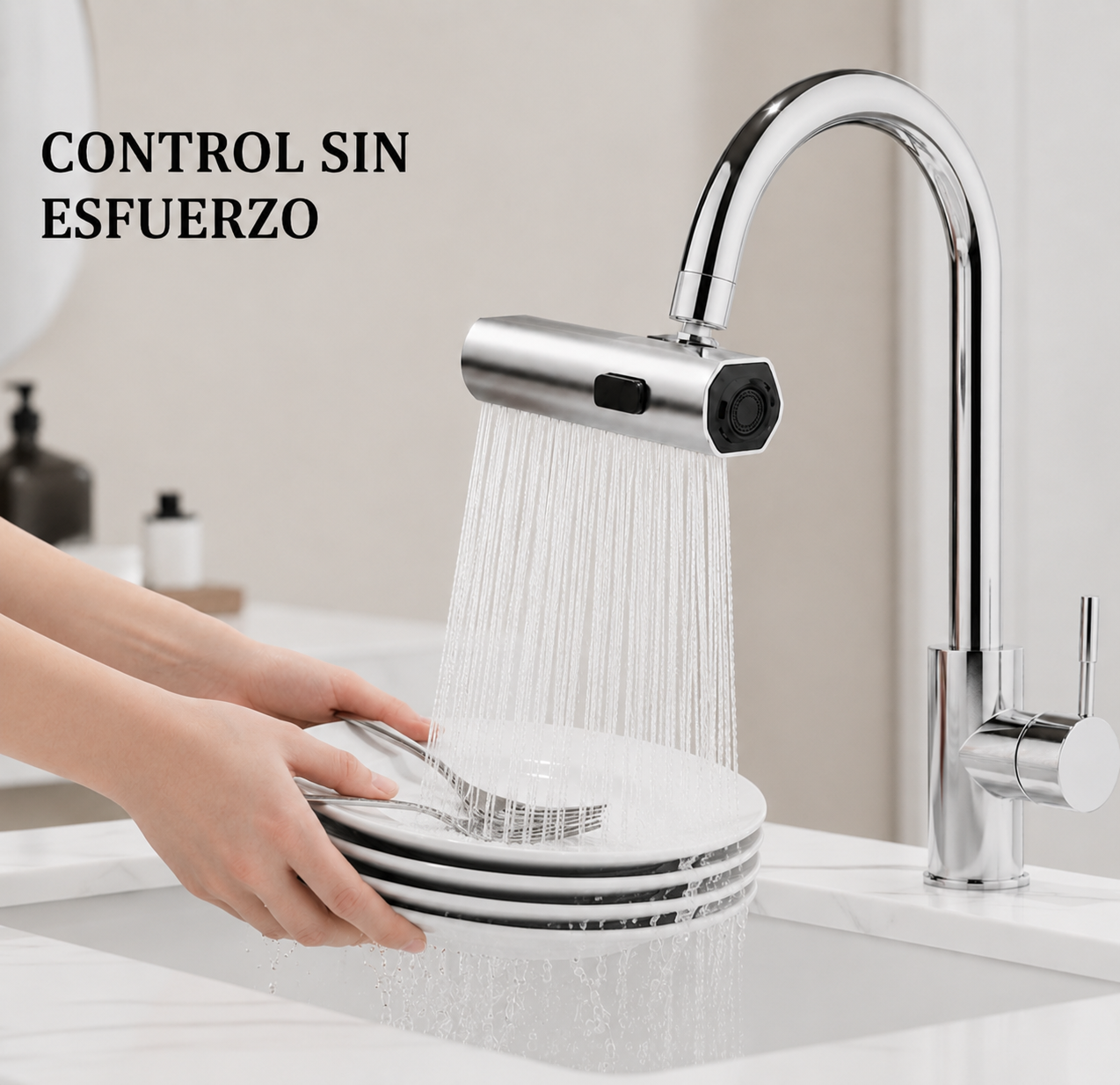 AquaSave | Ahorra hasta un 50% de agua sin renunciar a la presión que necesitas