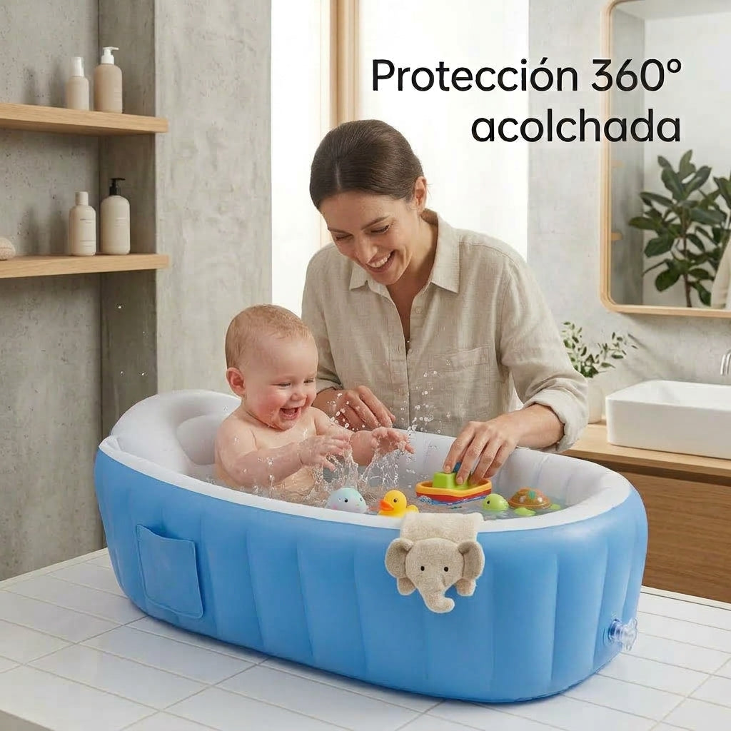 Bienara AquaBaby | Convierte el baño en el momento más seguro, cómodo y divertido