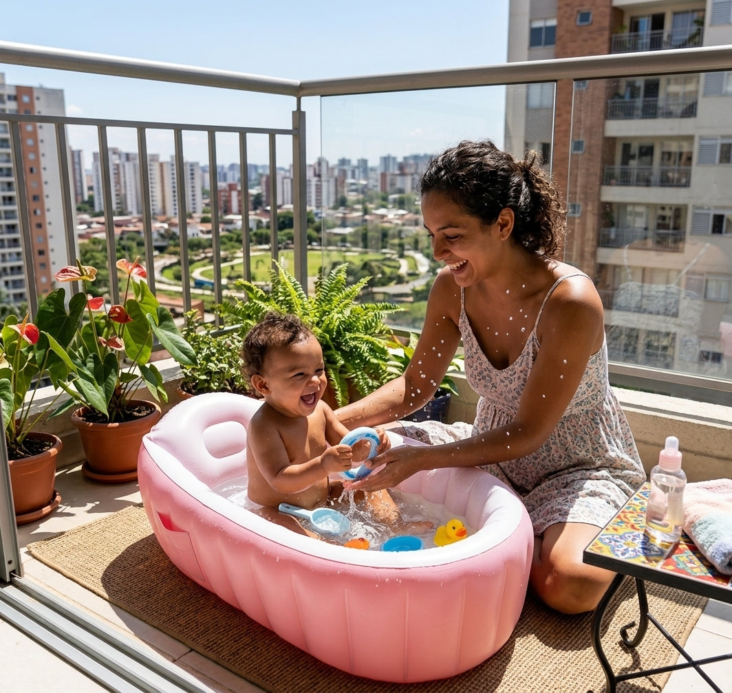 Bienara AquaBaby | Convierte el baño en el momento más seguro, cómodo y divertido